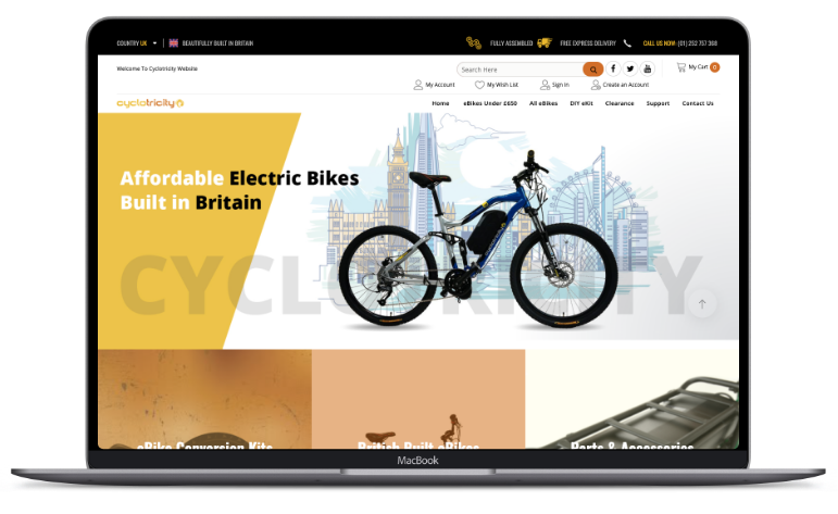 cyclotricity ecommerce